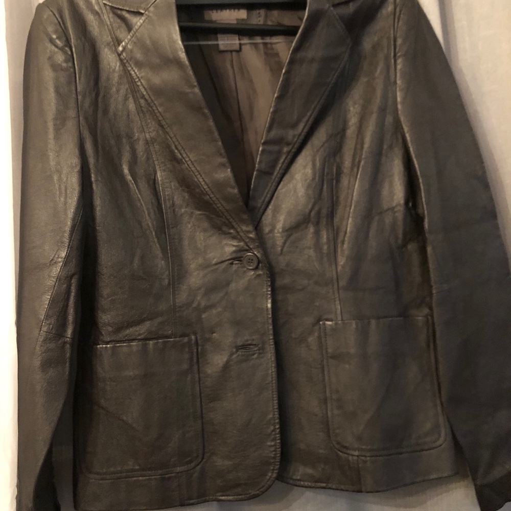 Leather jacket